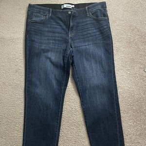 SONOMA | Blue | Premium Mid Rise | Curvy | Straight Leg | Plus Size Jeans